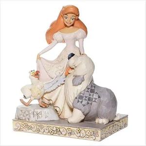 [셀러허브 패션][JHQP5619_4B]화이트 인어공주 피규어 인형 20cm