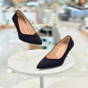 [미셸by탠디] 미셸 by 탠디 여성정장캐쥬얼 기본민자 V라인 펌프스 8cm힐 119244MA-1