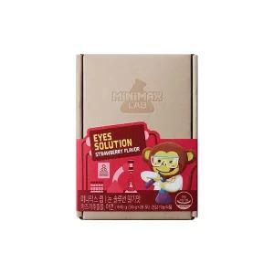 [유통기한 임박] 미니막스 랩 눈 솔루션 딸기맛 28일분, 1개