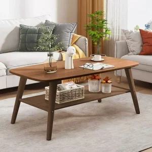 키높은 소파테이블 우드 티테이블 심플 탁자 커피 사각 원목