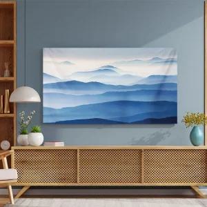 TV가리개 모니터 덮개 75 85 70인치 TV 대형 고탄력 커버 1 65인치