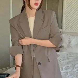 핫핑 [셋업가능] 드라프 투피스 테일러드 싱글자켓