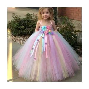 엔젤샤 유니콘 꿈의 드레스 여아 유아 튜튜화려한 어린인 생일 파티