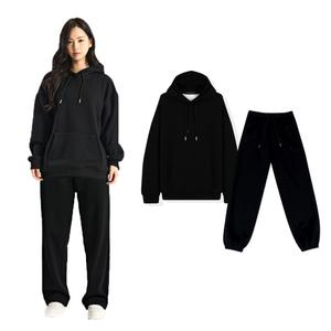 베이직 기모 후드 티셔츠 셋업(후드티+팬츠set)