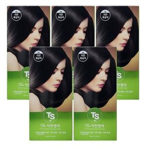 TS 착한 염색 120g 5호 자연흑갈색 5개 Ss