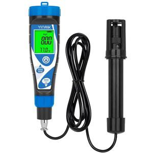 온애이 스마트 용존 산소 측정기 수족관용 인믹 DO 84피트 프로브 케이블이 장착된 디지털 양식 폐수 처리 환경 모니터링을 위한 휴대용