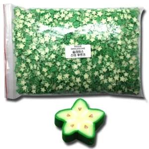 벌크슬라이스스타후르추 슬라임재료 구슬꿰기 비즈