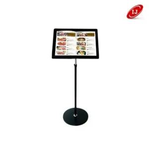 입구 메뉴판 거치대   강연대 ZMS-DS1000 검정 간판 포스터 진열 광고 배너 베너 현수막 전단