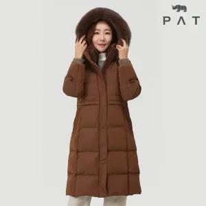 [PAT 여성] 프리미엄 폭스퍼렉스 롱 구스다운 점퍼_1J82002