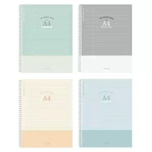 모닝글로리 스프링 절취없는 ver.2 SP 노트 A4 좌철 라인 노트 10권 