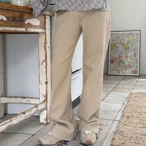 [빅사이즈]이블렛 뮤페린 피치기모 길이별 부츠컷 코튼팬츠 제이스타일