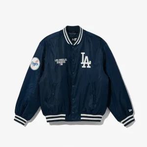 갤러리아 뉴에라 MLB LA 다저스 로고 스타디움 재킷 네이비(14397947)