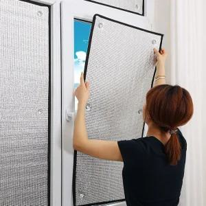 창문 햇빛가리개 탈부착 열반사단열재 차 원룸 자외선