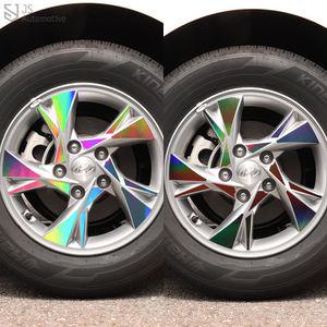 아반떼CN7 15인치 홀로그램 휠스티커 DIY튜닝 타이어 몰딩 인테리어 악세사리 용품