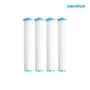 [샤워플러스] 아쿠아듀오 SF-300 녹물제거필터4EA