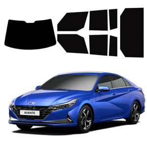 프리미엄 차량용 열차단 썬팅필름 측후면세트 아반떼XD HD MD 하이브리드