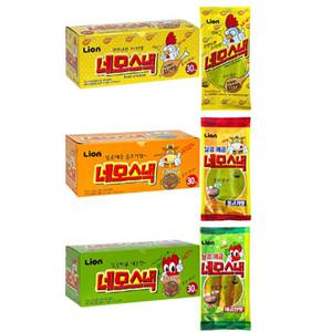 달콤매콤 네모스낵 불고기맛 / 후라이드 치킨맛 / 매콤한맛 30개입 선택