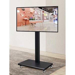 TV 거치대 스탠드 이동형 바퀴 스텐드 학원 무대 선반 모니터 카트 무타공 30 65인치