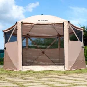 밴프 초대형 타프 원터치 육각 스크린 쉘터 텐트 캠핑