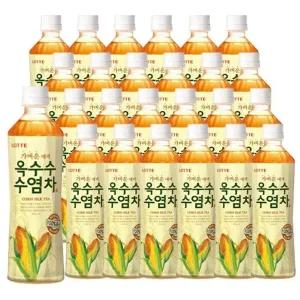 [롯데칠성음료] 오늘의차옥수수수염차500ml x 24펫