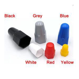 육각볼트육각형 나사 너트 캡 간판 고속도로 난간 램프 앵커 볼트, 연장 높이 플라스틱 보호 슬리브