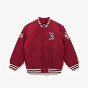 [갤러리아] [뉴에라키즈] MLB 보스턴 레드삭스 어센틱 스타디움 재킷 레드 (14856286)