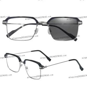 ZC 자동 줌 감광 변색 블루라이트 차단 돋보기 노안 안경 누진 다초점 노안경