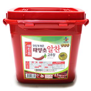 해찬들 태양초 알찬고추장 6.5kg /
