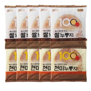 농협식품 현미누룽지(150gX5개) + 쌀누룽지(150gX5개)/식사대용/간식