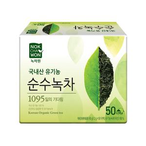 [녹차원] 유기농순수녹차 50티백