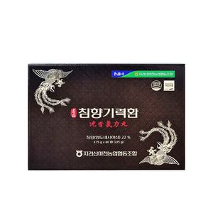 마천농협 침향기력환 60환 침향22% 당귀 천궁등 쇼핑백포함