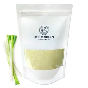 헬로우그린 천연 조미료 100% 국산 대파 가루 250g(팩) A급 좋은 대파 분말