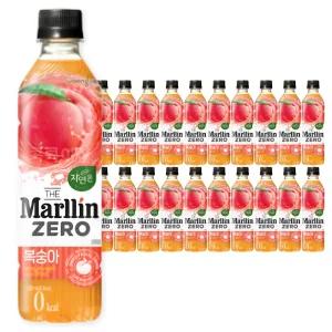 웅진 자연은 더말린 제로 복숭아 500ml 20pet