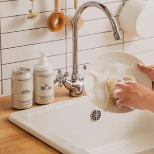 [유통기한 26.03.31] 모노럽스 캔 주방세제 355ml+355ml 오렌지향 자몽향