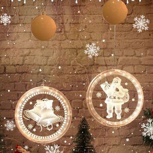 크리스마스조명 LED 크리스마스 꾸미기 간편 흡착식 무선 줄조명 크리스마