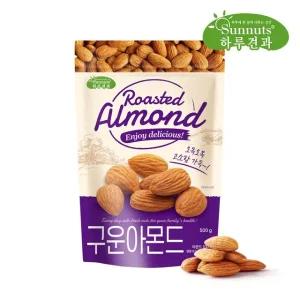 [하루견과] 고소한 구운아몬드 500g x 1봉
