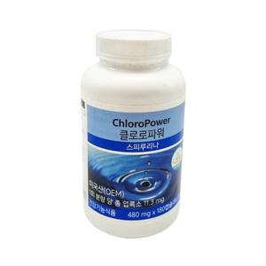 유니시티 클로로파워 스피루리나 480mg 180캡슐