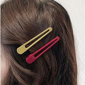 여성 다양한 칼라 앞머리 옆머리 헤어 집게핀-WFHFHX5