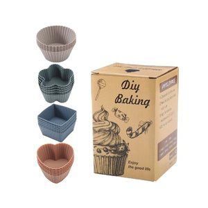 고품질 셀링온 실리콘머핀틀 24pcs 계란빵틀 원형틀 파운드틀 (WFI0S59)