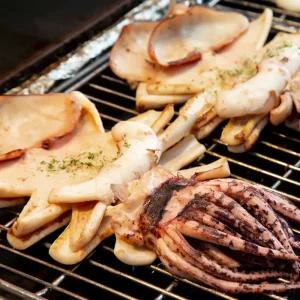 [산지플러스] 원양산 반건조 오징어 5미 1kg 내외