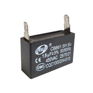 SCON_1.5 콘덴서 모터기동 사각수지 선풍기 보일러 덴샤 에어컨 실외기