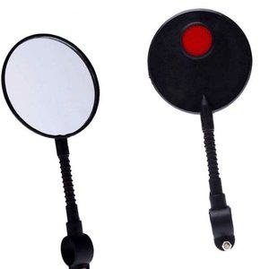 고품질 발광후사경 라이딩 안전 바이크 야간 측면거울 오토바이라이트 오토바이핸들 (WFJ0XXN)