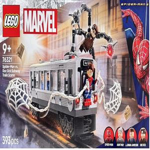 레고 스파이더맨 대 닥터 옥토퍼스 지하철 장면(76321)