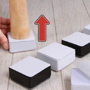 [느낌상점] 가구 다리 높이 조절발 침대 쇼파 책상 식탁 테이블 연장 발 받침 싱크대