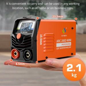 HITBOX ARC200D 용접기 리프트 IGBT MMA 인버터 디스플레이 TIG 디지털 LED IN 미니 ARC
