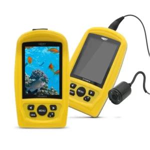 휴대용 LCD 어군 탐지기 20M 바다 강 민물 어탐기 낚시 용품 수중 카메라 라이브 물고기 캠 어류 선박 배
