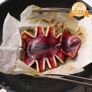 [더큰수산] 신박한 스팀팩 버터구이 오징어 손질 맥주안주 간식 5마리