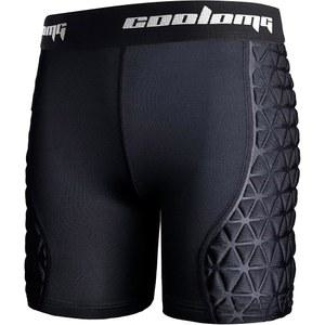 COOLOMG 유소년 여자 소프트볼 슬라이딩 반바지 패딩 압축 슬라이더 야구공 라크로스 크리켓용