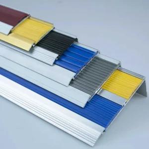 알루미늄 계단 미끄럼방지 패드 L자 안전 일자형 1m 보호 피스형 논슬립 경사로 알미늄 논스립 4.5cm L형