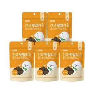 [건국유업] 펫밀리츄 포스트바이오틱스 장/소화 80g 5개